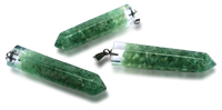 Polished Aventurine Piezoelectric Pendants - sold per piece - From Bulwer, South Africa