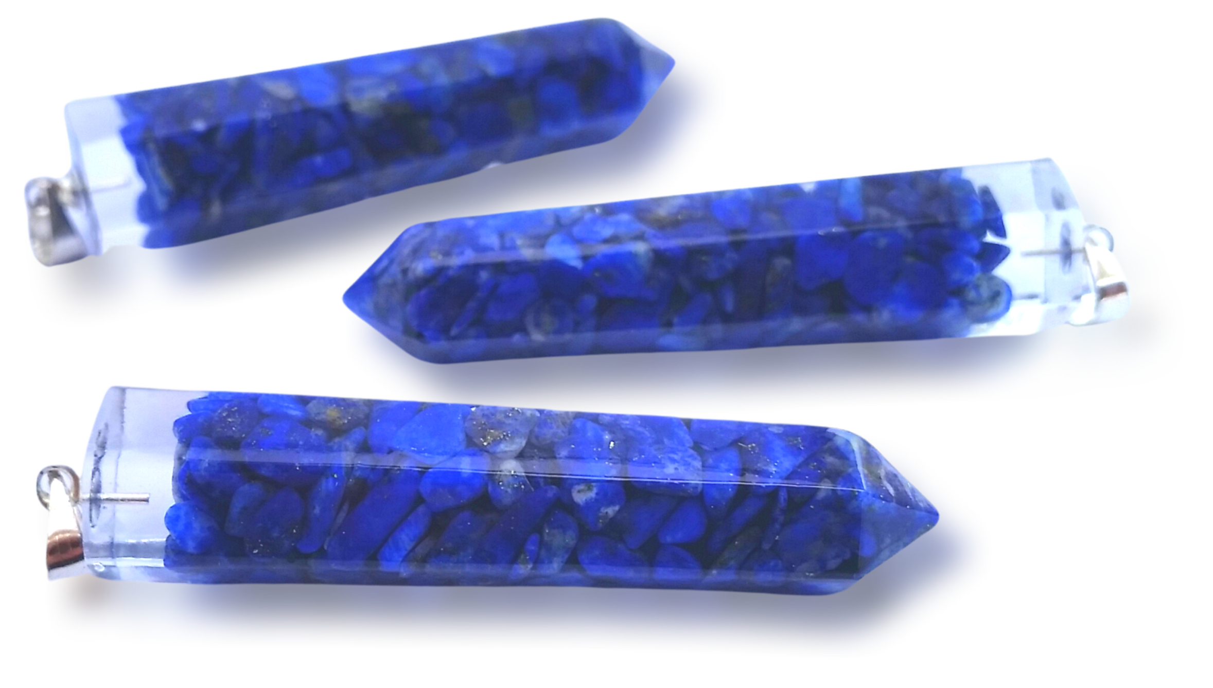Polished Lapis Lazuli Piezoelectric Pendants - sold per piece - From Bulwer, South Africa - Toprock Gemstones and Minerals 