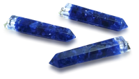 Polished Sodalite Piezoelectric Pendants - sold per piece - From Bulwer, South Africa