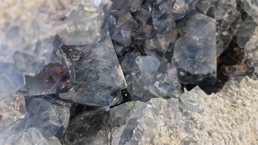 (+12 WEEKS!) Natural XL Celestite Geode x 1 From Sakoane, Madagascar