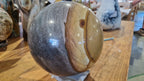 (+12 WEEKS!) Polished XL Polychrome Jasper Sphere x 1 From NW Coast, Madagascar