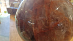 (+12 WEEKS!) Polished XL Red Hematoid Quartz Sphere x 1 From Madagascar