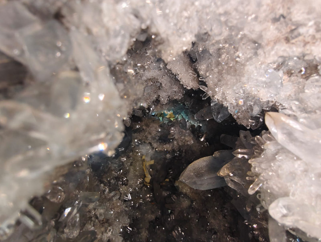 (+12 WEEKS!) Natural XXL Acicular Celestite Geode Specimen x 1 From Sakoane, Madagascar