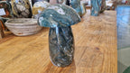 (+12 WEEKS!) Polished XL Rare Ocean Jasper Mushroom x 1 From Boeny, Madagascar