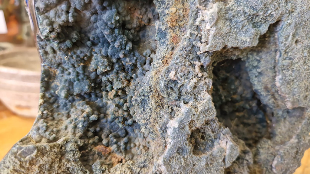 (+12 WEEKS!) Polished and Natural XL Unique Ocean Jasper Standing Display Piece x 1 From Boeny, Madagascar