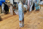 (+12 WEEKS!) Polished Large Rare Ocean Jasper Standing Display Crystal x 1 From Boeny, Madagascar