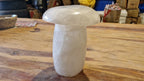 (+12 WEEKS!) Polished Large White Snow Quartz Mushroom x 1 From Madagascar