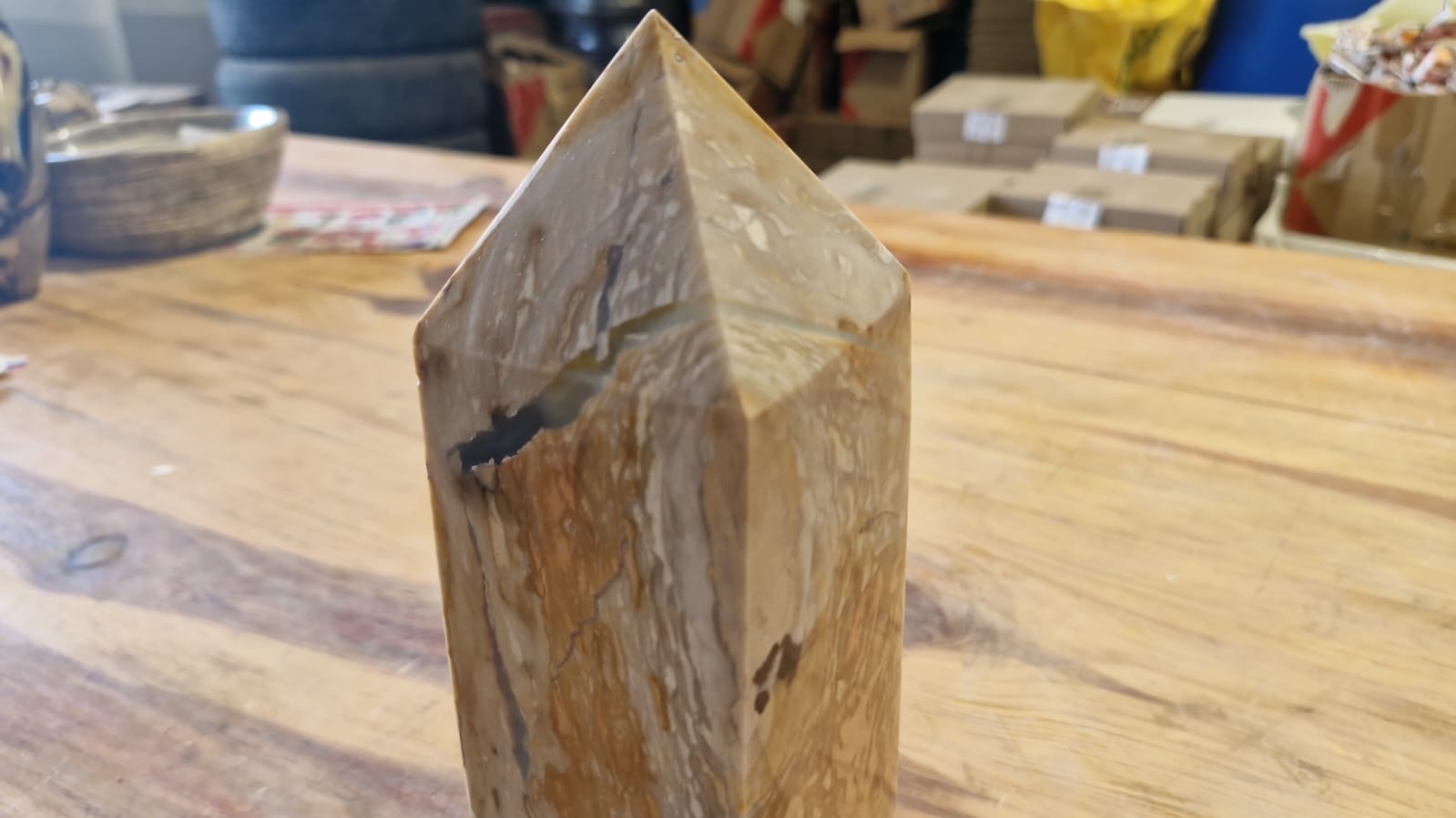 (+12 WEEKS!) Polished Large New Ibis Jasper Standing Display Crystal x 1 From Morondava, Madagascar
