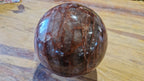 (+12 WEEKS!) Polished XL Red Hematoid Quartz Sphere x 1 From Morondava, Madagascar
