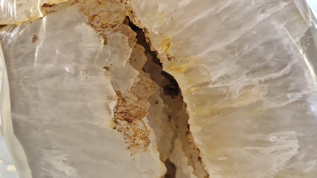 (+12 WEEKS!) Polished and Natural XXXL Agate Crystalline Vug Geode Showpiece x 1 From Maintirano, Madagascar