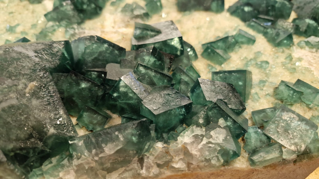 (+12 WEEKS!) Natural XXL Emerald Green Cubic Fluorite Specimen x 1 From Mandrosonoro, Madagascar