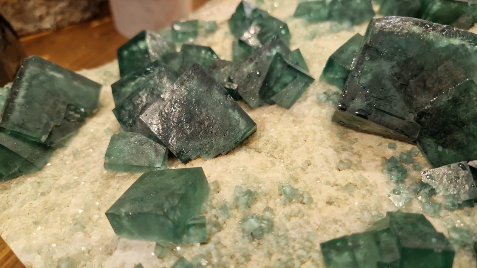 (+12 WEEKS!) Natural XXL Emerald Green Cubic Fluorite Specimen x 1 From Mandrosonoro, Madagascar