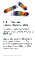 Polished Packaged Hand Crafted Full Chakra Resin Pendant with Stone Chips - sold per piece - From Bulwer, South Africa - TopRock