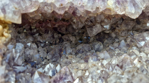 (+12 WEEKS!) Polished and Natural XL Agate Amethyst Crystalline Centred Geode x 1 From Maintirano, Madagascar
