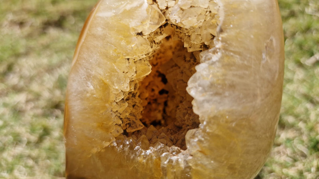 (+12 WEEKS!) Polished and Natural Large Carnelian Gemstone Standing Display Piece x 1 From Marovoay, Madagascar
