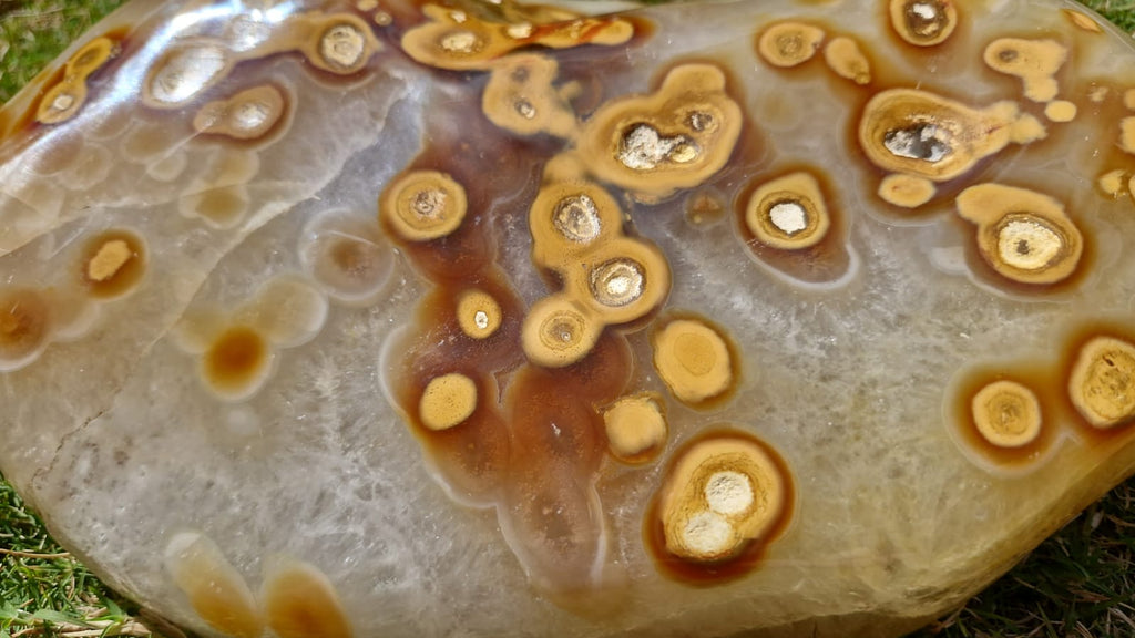 (+12 WEEKS!) Polished and Natural Large Carnelian Gemstone Standing Display Piece x 1 From Marovoay, Madagascar