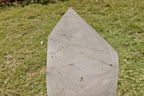 (+12 WEEKS!) Polished XXL Quartz Crystal with Copper Rutile Inclusions x 1 From Madagascar