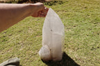 (+12 WEEKS!) Polished XXL Quartz Crystal with Copper Rutile Inclusions x 1 From Madagascar