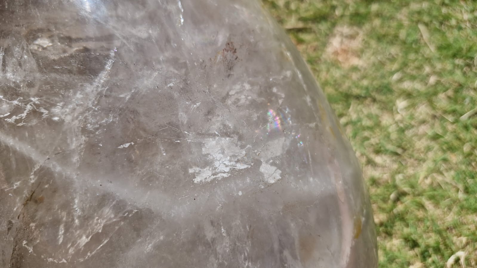 (+12 WEEKS!) Polished XXL Smokey Quartz Crystal Egg x 1 From Madagascar