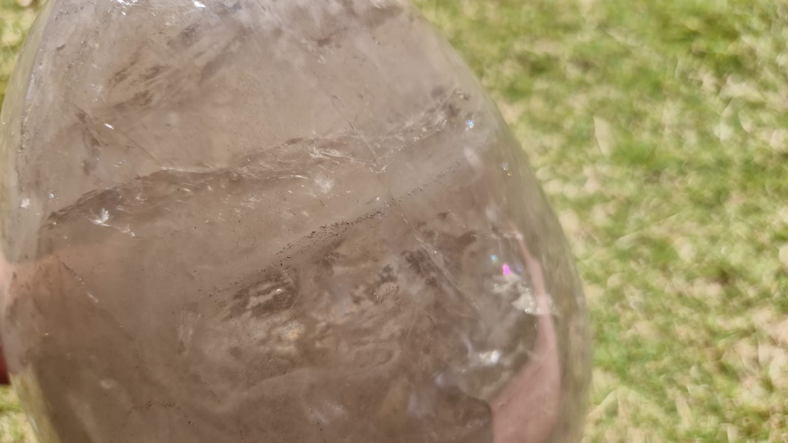 (+12 WEEKS!) Polished XXL Smokey Quartz Crystal Egg x 1 From Madagascar