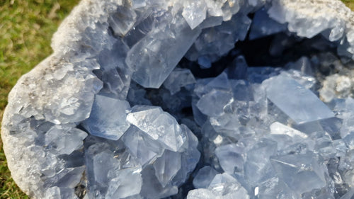 (+12 WEEKS!) Natural XL Celestite Geode Specimen x 1 From Sakoane, Madagascar