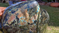 (+12 WEEKS!) Polished XXL Labradorite Standing Display Piece x 1 From Tulear, Madagascar