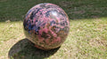 (+12 WEEKS!) Polished XL Rhodonite Gemstone Sphere x 1 From Ambindavato, Madagascar