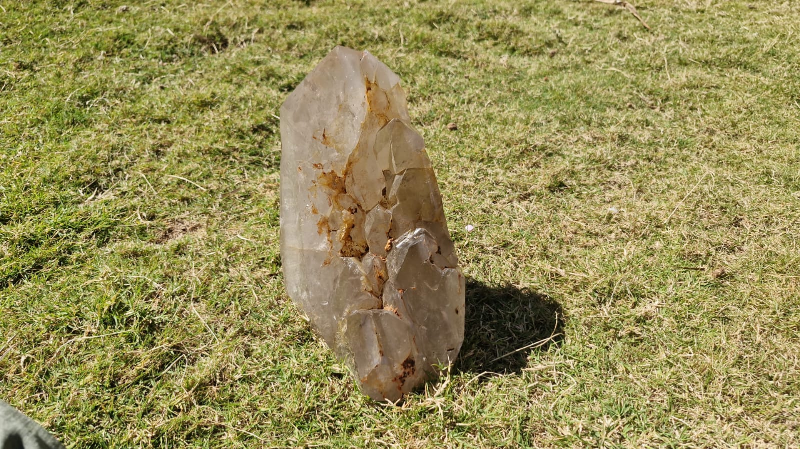 (+12 WEEKS!) Polished and Natural Large Cathedral Smokey Quartz Crystal Cluster x 1 From Madagascar