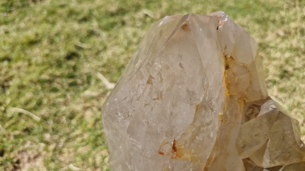 (+12 WEEKS!) Polished and Natural Large Cathedral Smokey Quartz Crystal Cluster x 1 From Madagascar