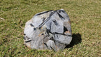 (+12 WEEKS!) Polished and Natural XL Tourmalinated Quartz Crystal x 1 From Ambatondrazaka, Madagascar