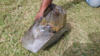 (+12 WEEKS!) Polished XL Cascading Smokey Window Quartz Crystal Cluster x 1 From Madagascar