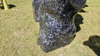 (+12 WEEKS!) Hand Made XXXL Polished Gabro "Merlinite" Standing Showpiece x 1 From Ambatofinandrahana, Madagascar
