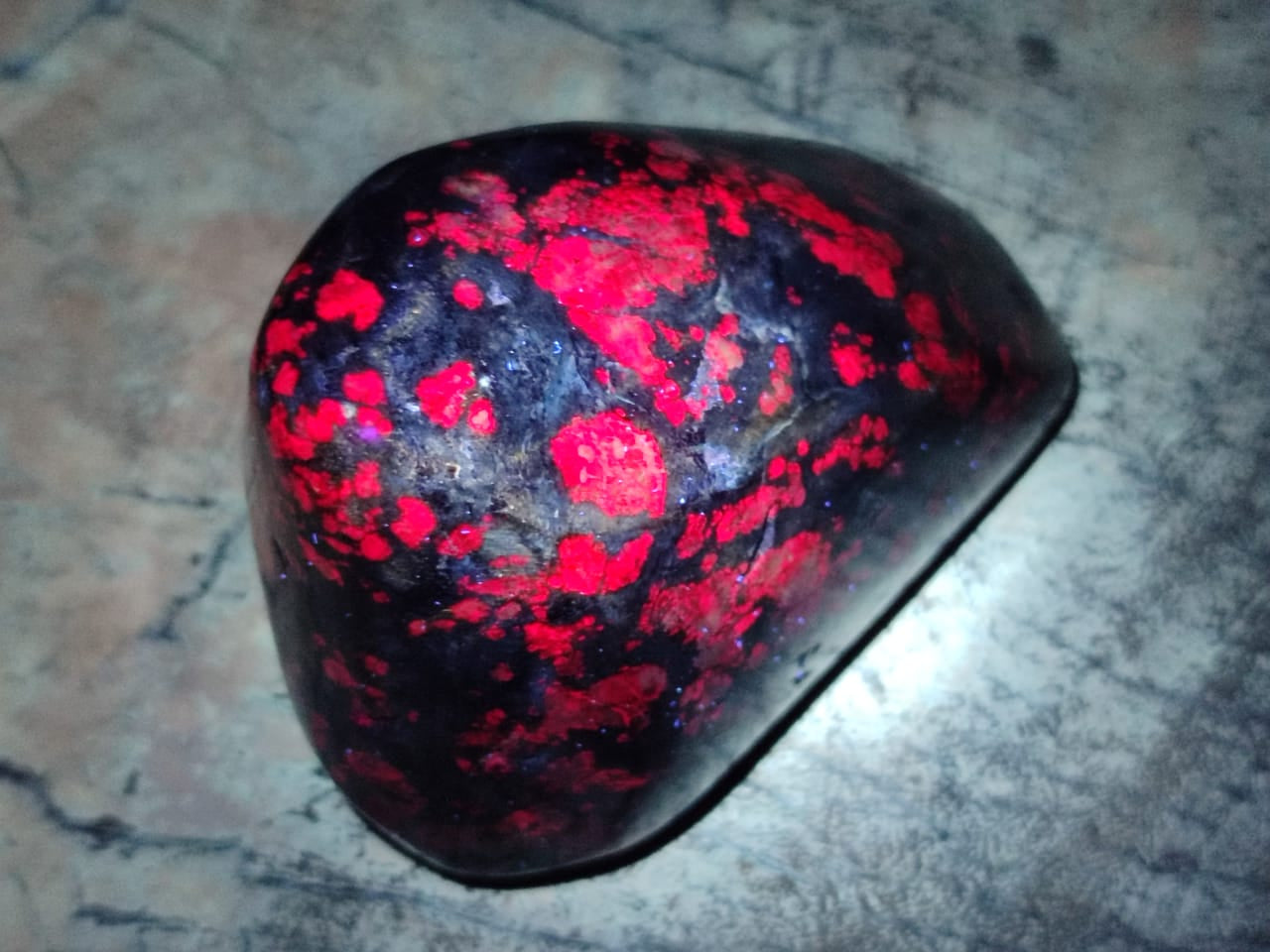 Polished Ruby Corundum In Chrome Verdite Free Forms x 6 From Zimbabwe - Toprock Gemstones and Minerals 