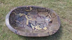 (+12 WEEKS!) Hand Made Polished XXL Septerye Basin x 1 From Mahajanga, Madagascar