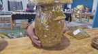 (+12 WEEKS!) Polished XXL Rare Orbicular Ocean Jasper Double Mushroom x 1 From Boeny, Madagascar