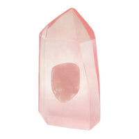 Rose Quartz Glycerine Soap with Rose Essential Oil from South Africa - TopRock
