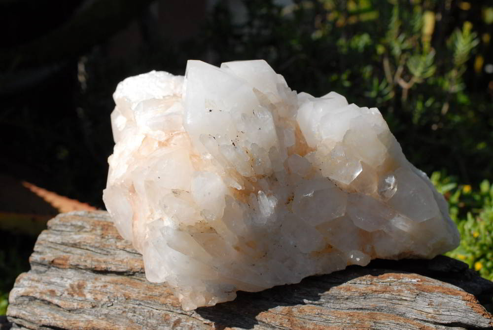 Natural Quartz Cluster With White Phantoms In Tops & Cascading Sides x 1 From Madagascar - TopRock