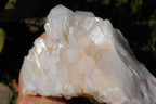 Natural Quartz Cluster With White Phantoms In Tops & Cascading Sides x 1 From Madagascar - TopRock