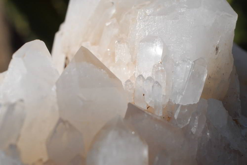 Natural Quartz Cluster With White Phantoms In Tops & Cascading Sides x 1 From Madagascar - TopRock