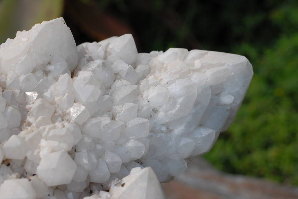 Natural Castle Quartz Clusters x 2 From Madagascar - TopRock