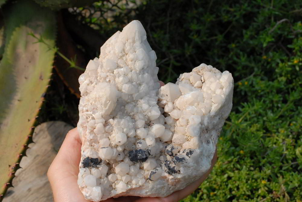 Natural Castle Quartz Clusters x 2 From Madagascar - TopRock