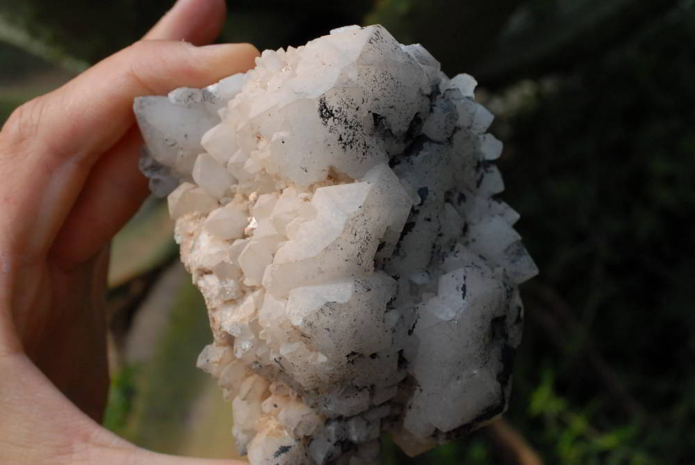 Natural Castle Quartz Clusters x 2 From Madagascar - TopRock