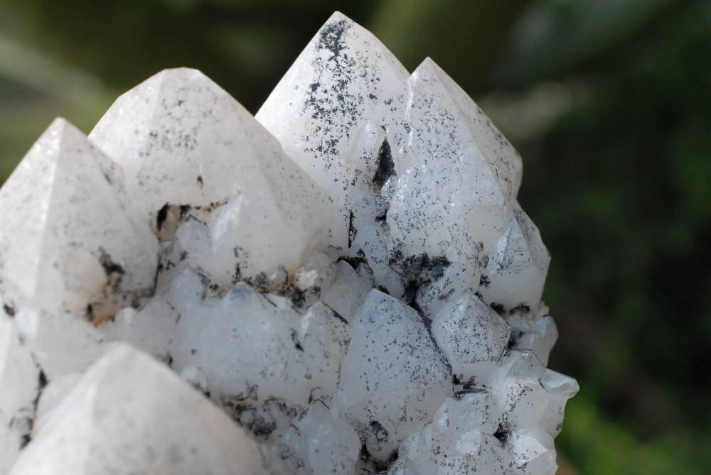 Natural Castle Quartz Clusters x 2 From Madagascar - TopRock
