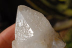 Natural Quartz with Raised Termination & Cascading Windows x 7 From Madagascar - TopRock