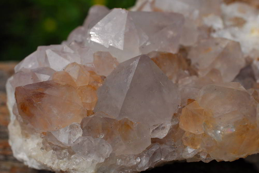 Natural Spirit Quartz Crystal Clusters x 3 From Boekenhouthoek, South Africa - TopRock