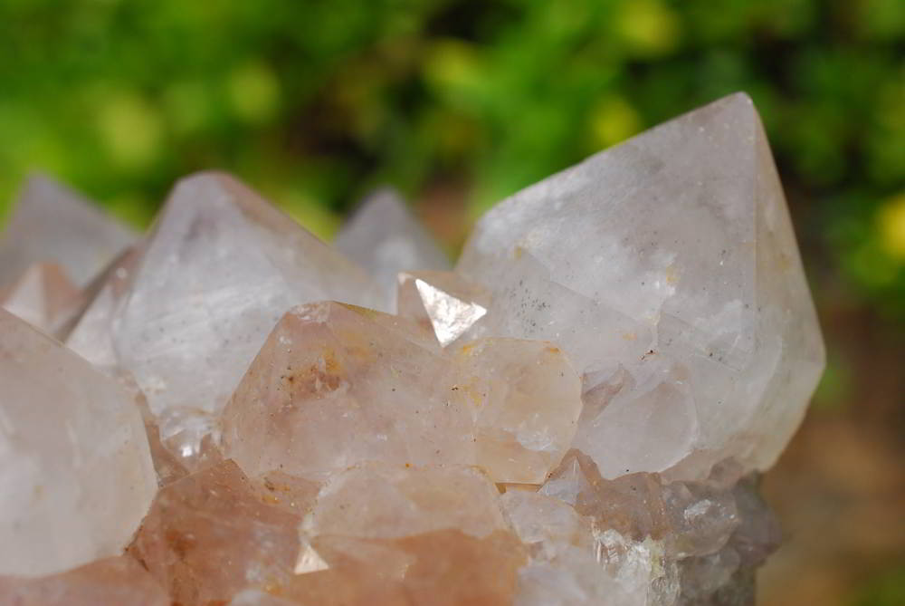 Natural Spirit Quartz Crystal Clusters x 3 From Boekenhouthoek, South Africa - TopRock