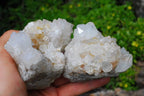 Natural Spirit Quartz Clusters x 4 From South Africa - TopRock