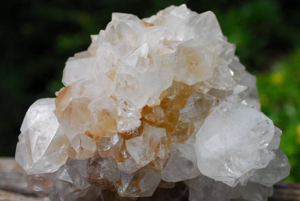 Natural Spirit Quartz Clusters x 4 From South Africa - TopRock