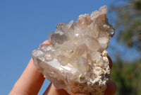 Natural Red Phantom Hematoid Crystals x 12 From Karoi, Zimbabwe - TopRock