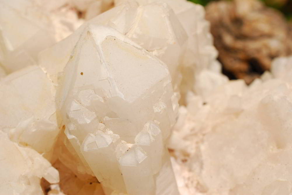 Natural White Castle Quartz Cluster  x 1 From Madagascar - TopRock